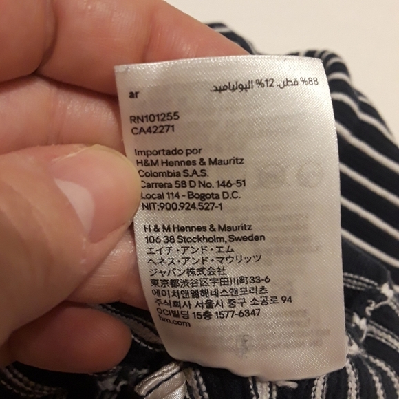 L.O.G.G by H&M striped kids sweater sz 2-4y - Picture 7 of 7